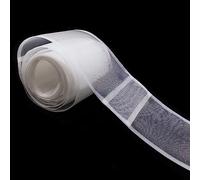 WANYIG Ruban Fronceur pour Rideaux 10CM Largeur Nylon Transparent à Passants Cachés Épaississant (3M)