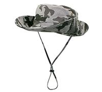 WANYING Chapeau de Pêche D'extérieur pour Homme Femme Coton pour Tour de Tête 55 à 62 cm - Camouflage Branches
