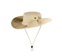 WANYING Chapeau de Soleil Unisexe pour L'extérieur, Chapeau de Cowboy, Bonnie, Chapeau de Pêche, Protection Solaire Coton Deux Voies à Porter 55-60 cm Kaki