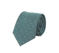 WANYING Cravate Vert 8 cm pour Homme Jacquard Tissé Standard Cravate pour Affaires Décontracté Formelle Mariage Fête Rétro -