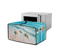 Wanyint Housse de four grille-pain taille L (57 cm de largeur) - Tissu décoratif pour mini fours, accessoires de cuisine élégants pour la maison, plage, mer, étoile de mer
