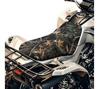 Wanyint Housse de siège robuste pour VTT, 63,5 x 25,4 cm, imperméable, résistante aux UV, accessoires de VTT pour tout-terrain, chasse, agriculture, compatible avec Yamaha/Kawasaki, motif camouflage