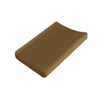 Wanyint Neultral Housse de matelas à langer en mousseline imprimée marron, unisexe, draps à langer doux pour garçons et filles, convient aux matelas profilés de 81,3 x 40,6 cm