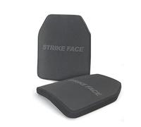 WAOBE Panneau Pare-balles NIJ IIIA Niveau PE Plaque balistique Plaque d'insertion Autonome pour Gilet Pare-balles Protection de sécurité personnelle / 2pcs