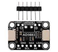 Waoclowr - Carte de rupture - Interface 16 bits - Sortie compacte | Résolution 16 bits via , référence interne compensée par la température, compatible STEMMA QT, logique 3,3/5 V flexible