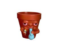 Waoclowr pot de plantes, tête de bronzage pour cactus | La tête de bronzage est adaptée pour les petites plantes bronzantes, cactus et herbes aromatiques ; diamètre 11,5 cm