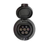 Waoclowr Prise de charge EV type 2 32 A 3 phases CA pour chargement domestique