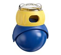 Wapasezyar Jouet intelligent pour chat - Distributeur de friandises réglable pour chat - Entraînement au QI - Stimulation mentale contre l'ennui - Empêche l'obésité