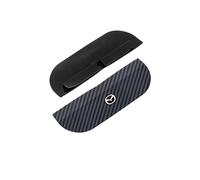 WAPEXI Lot De 2 Pare-Pluie pour Mazda CX-60 I 2022-2024 pour Sourcils de Pluie Rétroviseur de Voiture, Visière Imperméable à l'eau, Texture Fibre de Carbone