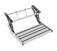 WAPHOERTE Marchepied pliable pour camping-car, en alliage d'aluminium, capacité de charge maximale de 150 kg, pour tous les types de camping-cars, camions et remorques de voyage