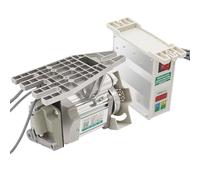 WAPHOERTE Moteur de machine à coudre industrielle à économie d'énergie 750 W - Moteur à courant continu sans balais avec 500-3500 tr/min - Avec écran LED - 31,5 × 28 × 21 cm