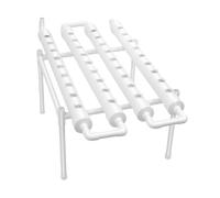 WAPHOERTE Système hydroponique à 1 couche avec 36 paniers de plantation en PVC de qualité alimentaire, adapté à la culture hydroponique de fruits et légumes