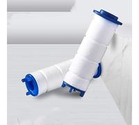 Wapiott 2.0 - Douchette Haute Pression Anti-Calcaire - Économie d'Eau, Filtre à Eau Intégré, Régulateur avec Interrupteur (Élément filtrant, paquet de 10)