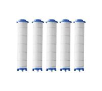 Wappiott La Douchette EcoPression Anti-calcaire Douchette À Main Haute Pression - Pommeau De Douche Avec Hélice Haute Pression, Economise Et Filtre L'eau (Élément Filtrant,Paquet de 5)