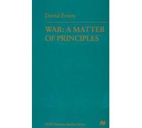 War: A Matter Of Principles