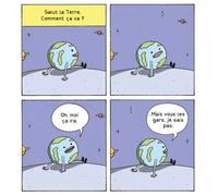 War and Peas : Salut la Terre - Elizabeth Pich - Requins Marteaux - relié - Bande dessinée