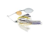 War Eagle Custom Lures Nickel Frame Finesse Colorado/Turtleback Spinnerbait Sexy Purple Shad Jupe 5/16 oz
