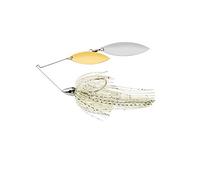 War Eagle Custom Lures War Eagle WE38NW49 War 3/8 Double Cadre en Osier et Nickel Green Shad Double Cadre en Nickel 3/8 oz