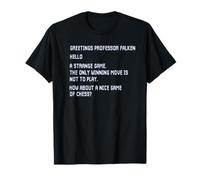 War Games WOPR Joshua Falken Chess Classic 80s Hommes Femmes T-Shirt