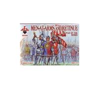 War Of The Roses 1. Men-at-arms & Retinu - 1:72e - Red Box