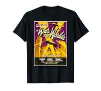 War of the Worlds T-shirt pour Halloween Sci Fi Horreur T-Shirt