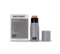 War Paint Correcteur et fond de teint multi-usages pour hommes, en stick. Unifie le teint, camoufle les imperfections et les cernes. Application rapide. Teinte S5 Medium Tan, 7,5 g.