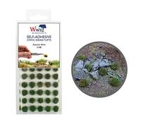 War World Scenics 100 x Touffes Autocollantes d’Herbe Statique - Automne, 4mm - Diorama Maquette Pelouse Modélisme Ferroviaire Artificielle Miniature Scénographie