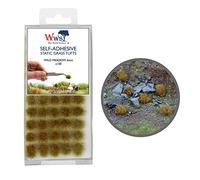 War World Scenics 100 x Touffes Autocollantes d’Herbe Statique - Prairie Sauvage, 6mm - Diorama Maquette Pelouse Modélisme Ferroviaire Artificielle Miniature Scénographie