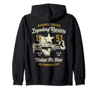 Warbirds Forever Legendary Warriors Design Vintage Sweat à Capuche