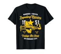 Warbirds Forever Legendary Warriors Design Vintage T-Shirt