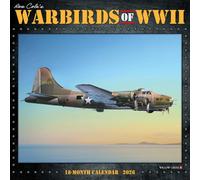 Warbirds of WWII 2026 12 X 12 Wall Calendar