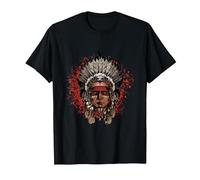 Warbonnet - Indien - Indien T-Shirt, Homme, Noir, S