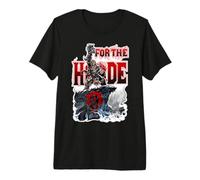 Warcraft Gaming Horde Epic Battle Cry Gamer Warrior Spirit T-Shirt Haut de Gamme