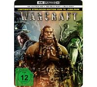 Warcraft: The Beginning - Steelbook (4K-UHD+Blu-ray+3D-Blu-ray)