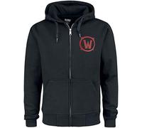 Warcraft Veste à Capuche World of Logo Horde Shield Noir - S