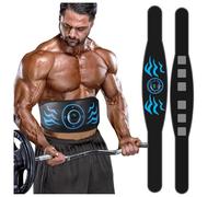 WARDBES Electrostimulateur Musculaire 2025, 12 Modes 20 Niveaux pour Stimulateur Musculaire Femme Homme Entraînement Abdominal Rechargeable,Ceinture Abdominale Electrostimulation