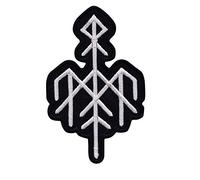 Wardruna Runaljod Logo Écusson Patch en fer brodé sur accessoire