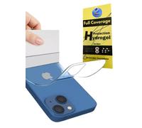 WardSan [2 Pièces Arriere Pour iPhone 14 Plus - 2 Films de Protection Hydrogel Arrière 3D avec support téléphone doigt pour selfie | Anti-choc | Compatible coques TPU | Film Protecteur TPU souple