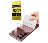 WardSan [ 2 Pièces Arriere Pour Samsung Galaxy S22 Ultra -2 Films de Protection Hydrogel Arrière 3D + support téléphone doigt pour selfie | Anti-choc | Compatible coques | Film Protecteur TPU souple