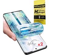 WardSan [2 Pièces Pour Samsung Galaxy S - Films de Protection d'écran Hydrogel 3D avec support téléphone pour Selfie | Anti-choc | Compatible coques | Film Protecteur TPU souple (S20 FE)