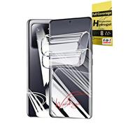 WardSan [4 Pièces Pour HONOR Series - 4 Films de Protection Hydrogel (2 Avant & 2 Arrière) 3D | Anti-choc| Compatible coques | Film Protecteur souple |Mieux qu'un verre trempé (Magic 5 Lite)