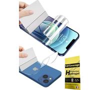 WardSan [4 Pièces Pour iPhone SE3 2022/SE2/8/7 4.7" - 4 Films de Protection Hydrogel 2 Avant & 2 Arrière 3D | Anti-choc| Compatible coques | Film Protecteur TPU souple |Mieux qu'un verre trempé