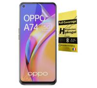 WardSan Film de Protection écran Hydrogel 3D pour OPPO A74 5G| protection intégrale 3D | Transparente invisible | Compatible avec coques,housse, étui, TPU souple | Protecteur vitre