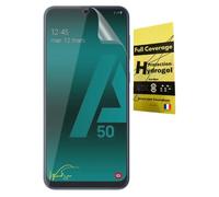 WardSan Film de Protection écran Hydrogel 3D pour SAMSUNG GALAXY A50 | protection intégrale 3D | Transparente invisible | Compatible avec coques,housse, étui, TPU souple | Protecteur vitre