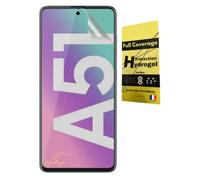 WardSan Film de Protection écran Hydrogel 3D pour SAMSUNG GALAXY A51 | protection intégrale 3D | Transparente invisible | Compatible avec coques,housse, étui, TPU souple | Protecteur vitre