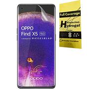 WardSan [Pack 2 Pièces Film de Protection intégrale écran Hydrogel 3D pour OPPO FIND X5 6.55"| Transparente Anti-choc | Compatible coques | Protecteur vitre | Mieux qu'un verre trempé