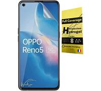 WardSan [Pack 2 Pièces Film de Protection intégrale écran Hydrogel 3D pour OPPO RENO5/ RENO 5 4G/5G 6.43"| Transparente Anti-choc | Compatible coques | Protecteur vitre | Mieux qu'un verre trempé