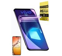 WardSan [Pack 2 Pièces Film de Protection intégrale écran Hydrogel 3D pour Vivo V23 5G 6.44" 2022| Transparente Anti-choc | Compatible coques,housse,étui | Protecteur vitre |Mieux qu'un verre trempé