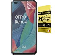 WardSan [Pack 2 Pièces Film Protection intégrale écran Hydrogel 3D pour OPPO RENO 4 /RENO4 6.4"| Transparente Anti-choc | Compatible coques,housse,étui | Protecteur vitre | Mieux qu'un verre trempé