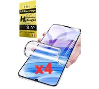 WardSan [Pack 4 Pièces Pour Motorola Series - Films de Protection d'écran Hydrogel 3D | Anti-choc | Compatible coques | Film souple | Mieux qu'un verre trempé (Moto G53 5G)